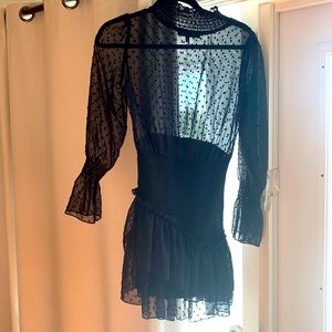 Women’s Black Mini Dress - Size S